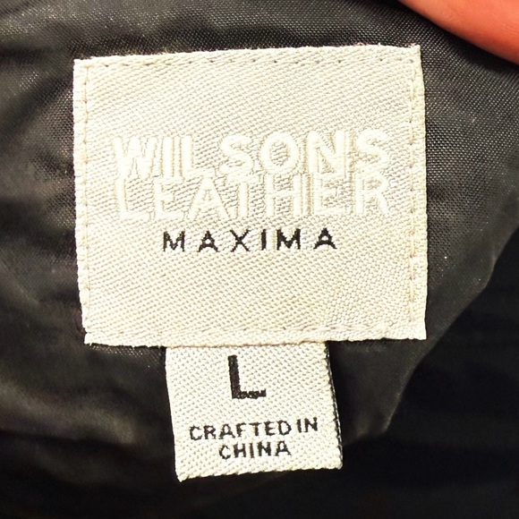 Wilsons Leather Halter Crop Lace Up Top Vintage - Picture 8 of 9